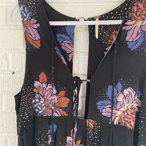 Free people bohemian baby doll dress